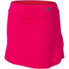 New Balance, Girls 7-16 Back-flounce Performance Skort, Girl's, Size: Medium, Dark Pink