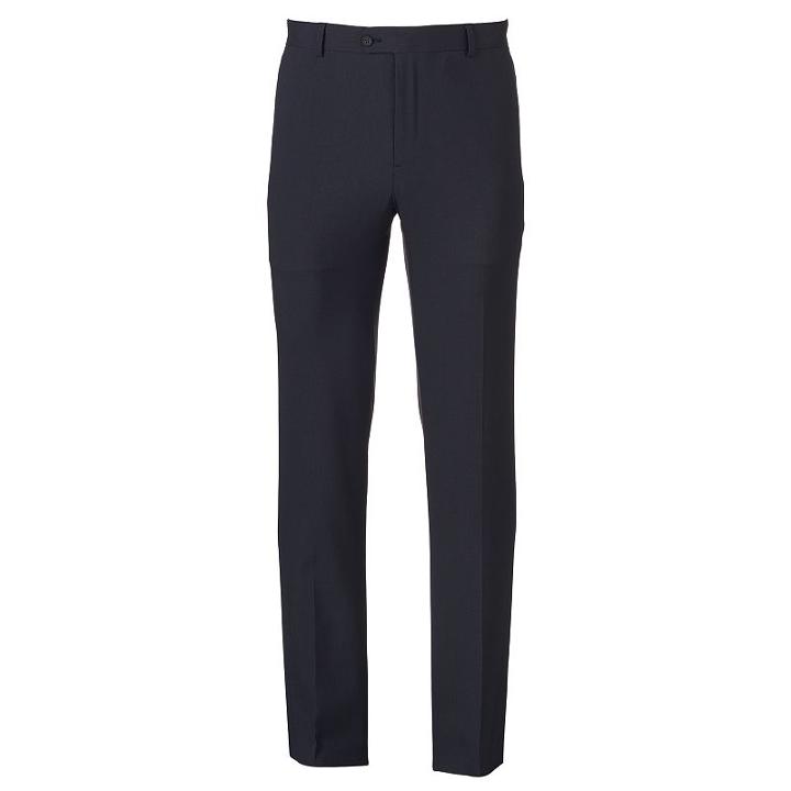 Men's Apt. 9&reg; Extra-slim Fit Performance Dress Pants, Size: 33x32, Blue