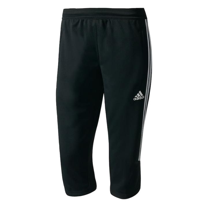 Women's Adidas Tiro17 Climacool Crop Pants, Size: Small, Black