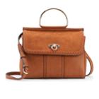 Lc Lauren Conrad Palais Convertible Satchel, Women's, Med Brown