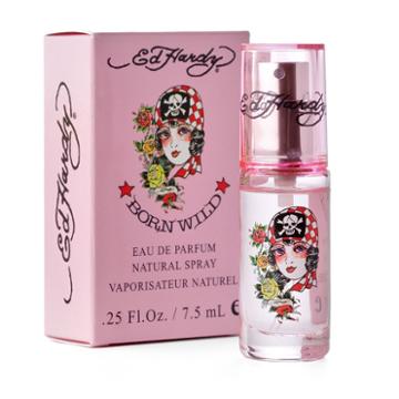 Ed Hardy Born Wild Women's Perfume, Multicolor
