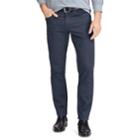 Men's Chaps Slim-fit Stretch Twill 5-pocket Pants, Size: 38x30, Grey