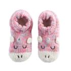 Girls 4-16 Unicorn Knit Slipper Socks, Multicolor