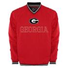 Men's Franchise Club Georgia Bulldogs Trainer Windshell Pullover, Size: 4xl, Red