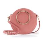 Lc Lauren Conrad Aster O-ring Circle Crossbody Bag, Women's, Light Pink