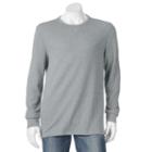 Men's Sonoma Goods For Life&trade; Heathered Thermal Tee, Size: Xl, Med Grey