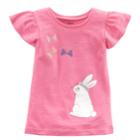 Girls 4-8 Carter's Bunny Rabbit Graphic Tee, Size: 7, Pink