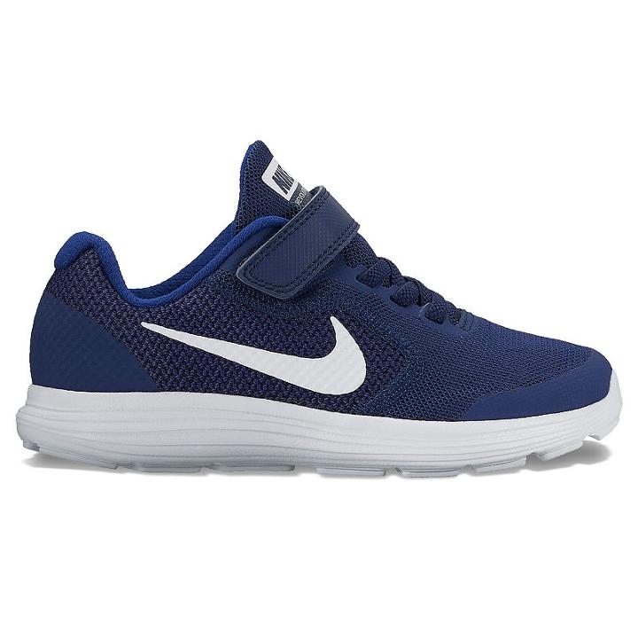 Nike Revolution 3 Pre-school Boys' Running Shoes, Boy's, Size: 12, Dark Blue