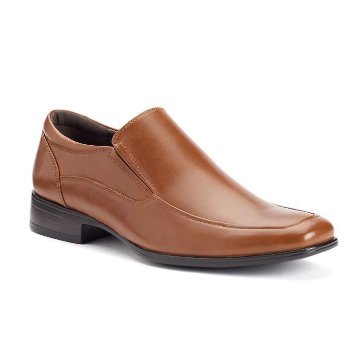 Apt. 9&reg; Hayes Men's Memory Foam Loafers, Size: 10.5 Wide, Brown