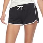 Junior's So&reg; Retro Shortie, Teens, Size: Small, Black