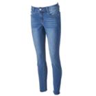 Women's Angels Signature Modern Fit Skinny Jeans, Size: 16, Orange Oth