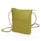 Ili Leather Crossbody Bag, Women's, Green