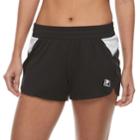 Women's Fila Sport&reg; Knit Workout Shorts, Size: Medium, Black