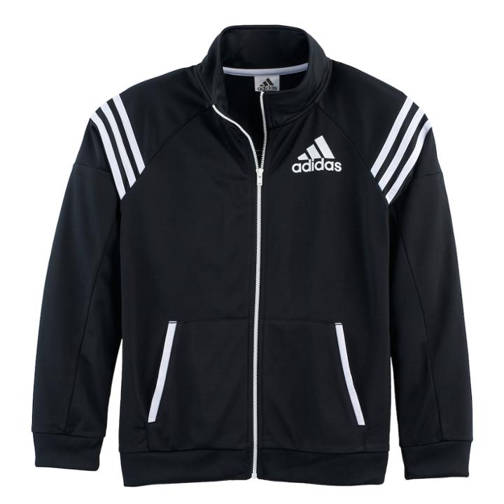 Boys 8-20 Adidas League Track Jacket, Size: Large, Black
