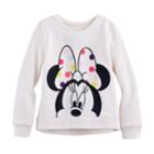 Disney's Minnie Mouse Girls 4-10 High-low Fleece Pullover By Jumping Beans&reg;, Size: 8, White Oth