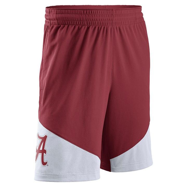 Men's Nike Alabama Crimson Tide New Classic Dri-fit Shorts, Size: Medium, Dark Red