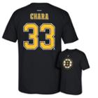 Men's Reebok Boston Bruins Zdeno Chara Matrix Tee, Size: Large, Black