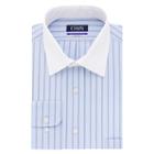 Men's Chaps Regular-fit No-iron Stretch Spread-collar Dress Shirt, Size: 14.5-32/33, Light Blue