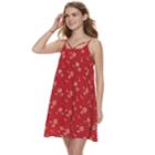 Juniors' So&reg; Strappy Woven Swing Dress, Teens, Size: Xs, Med Red