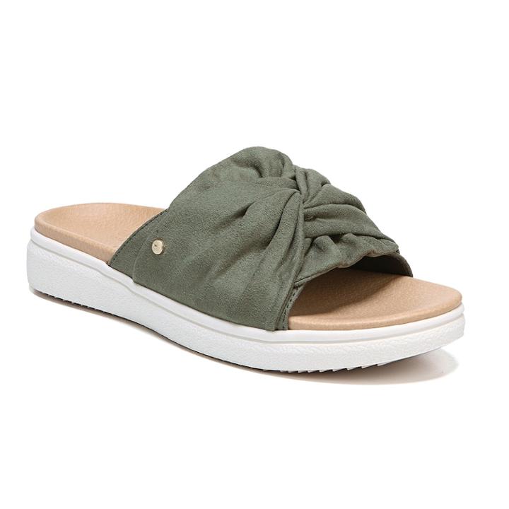 Dr. Scholl's Wander On Women's Sandals, Size: Medium (6), Green