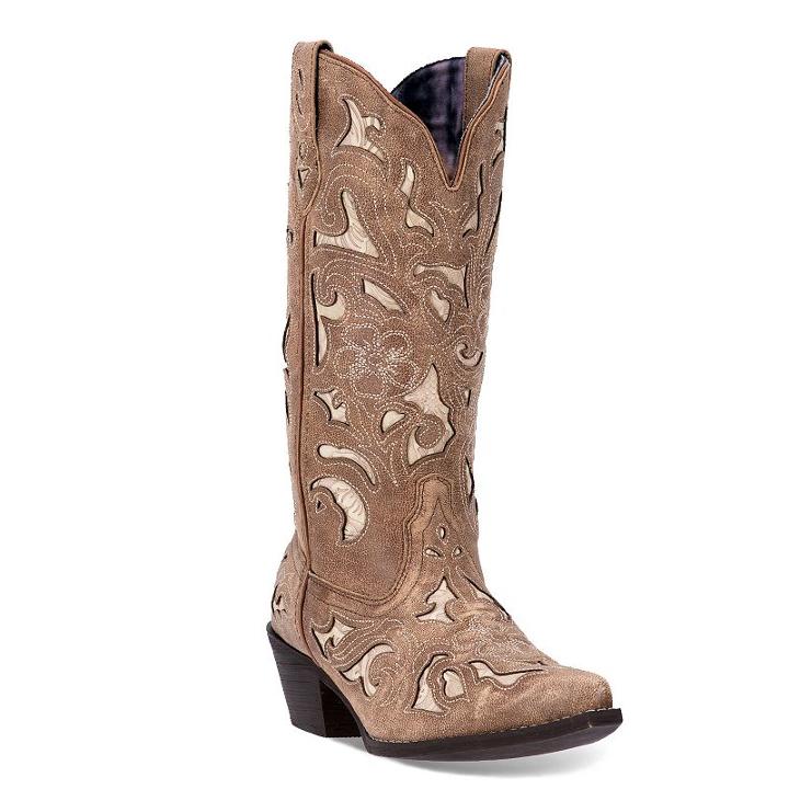 Laredo Sharona Women's Cowboy Boots, Size: Medium (6), Brown