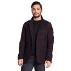 Men's Excelled Black Classic Tweed Blazer, Size: Xxl