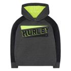 Boys 4-7 Hurley Stadium Lines Logo Hoodie, Size: 7, Grey Other