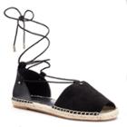 Apt. 9&reg; Women's Two-piece Espadrille Sandals, Size: 8, Black