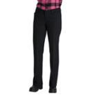 Plus Size Dickies Relaxed Fit Straight-leg Twill Pants, Women's, Size: 22 W, Black