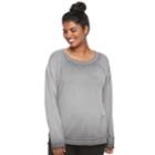 Juniors' Plus Size So&reg; Drapey Relaxed Fit Top, Teens, Size: 2xl, Oxford