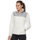 Women's Fila Sport&reg; Long Sleeve Fleece Jacket, Size: Small, White Oth