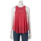 Juniors' Get Outta Town Swing Tank, Girl's, Size: Small, Med Red