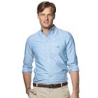 Big & Tall Chaps Classic-fit Oxford Button-down Shirt, Men's, Size: L Tall, Turquoise/blue (turq/aqua)