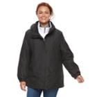 Plus Size Zeroxposur Piper 3-in-1 Systems Jacket, Women's, Size: 2xl, Black