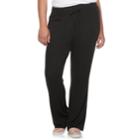 Juniors' Plus Size So&reg; Brushed Lounge Pants, Teens, Size: 3xl, Black