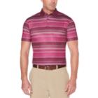 Men's Grand Slam Regular-fit Space-dyed Performance Golf Polo, Size: Medium, Purple