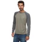 Men's Columbia Wildberry Classic-fit Colorblock Omni-wick Raglan Tee, Size: Xl, Med Brown