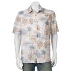 Men's Batik Bay Tropical Casual Button-down Shirt, Size: Xxl, Natural