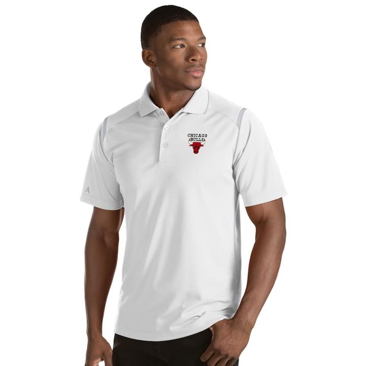 Men's Antigua Chicago Bulls Merit Polo, Size: Xl, White