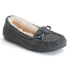 So&reg; Women's Moccasin Shoes, Girl's, Size: Medium (5), Grey