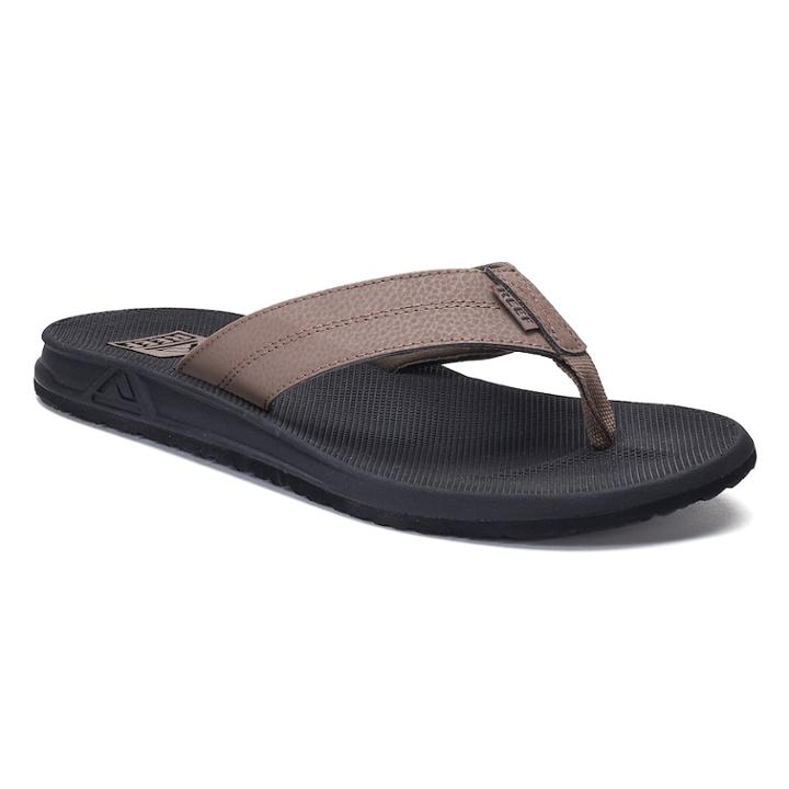 Reef Element Men's Bottle Opener Sandals, Size: 8, Black