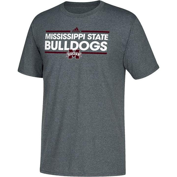 Men's Adidas Mississippi State Bulldogs Dassler Tee, Size: Large, Other Clrs