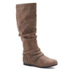 So&reg; Site Women's Knee High Boots, Size: Medium (9.5), Grey