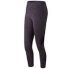 Women's New Balance Transform Luxe Crop Leggings, Size: Small, Drk Purple