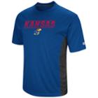 Men's Campus Heritage Kansas Jayhawks Beamer Ii Tee, Size: Large, Blue (navy)