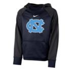 Boys 8-20 Nike North Carolina Tar Heels Therma-fit Colorblock Hoodie, Size: L 14-16, Blue (navy)