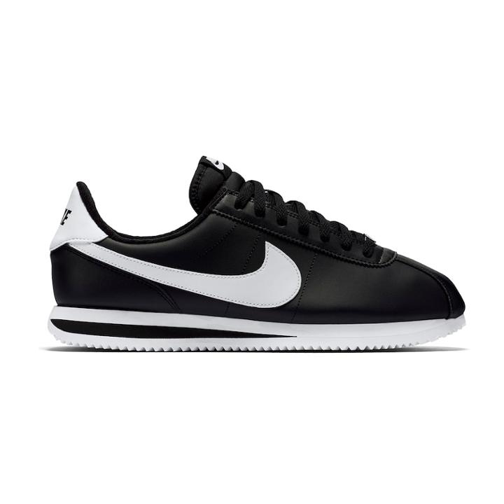 Nike Cortez Basic Leather Men's Casual Shoes, Size: 12, Grey (charcoal)