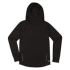 Girls 4-6x New Balance Performance Lightweight Hoodie, Girl's, Size: 4, Black