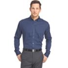 Men's Van Heusen Wrinkle-free Classic-fit Button-down Shirt, Size: Small, Blue