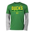 Boys 8-20 Nike Oregon Ducks Legend Tee Set, Size: Xl 18-20, Green